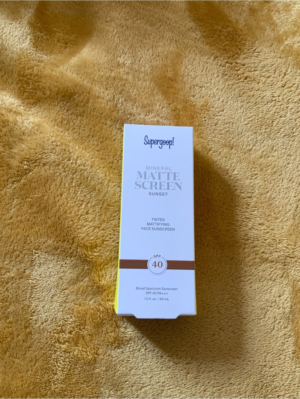 Supergoop! MINERAL MATTESCREEN SPF 40 new with box shade Sunset - Picture 2 of 5